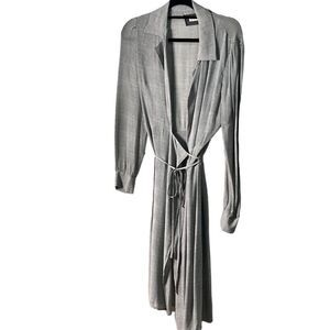NWT REFORMATION‎ GINGHAM WRAP DRESS SIZE M